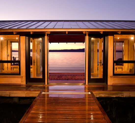 Point Monroe Boat House - BC&J Architects